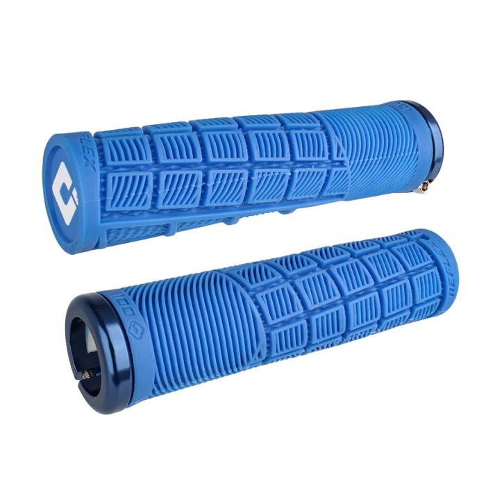 Гріпси ODI Reflex v2.1 Lock-On MTB Closed End 135mm Blue