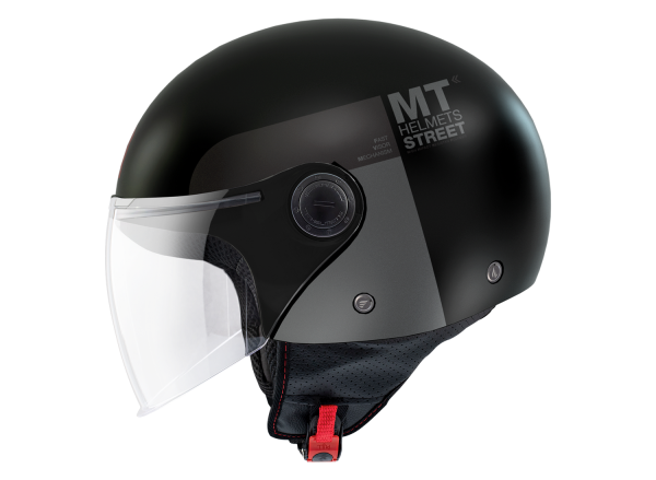 Мотошолом MT STREET S Inboard D2 Matt ECE2206