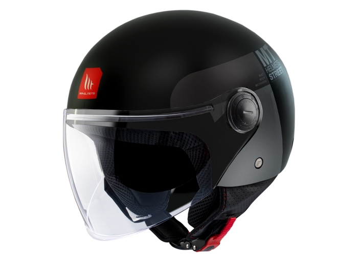 Мотошолом MT STREET S Inboard D2 Matt ECE2206