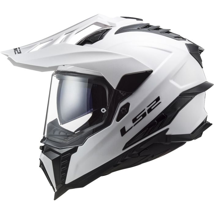 Мотошолом LS2 MX701 Explorer Solid White