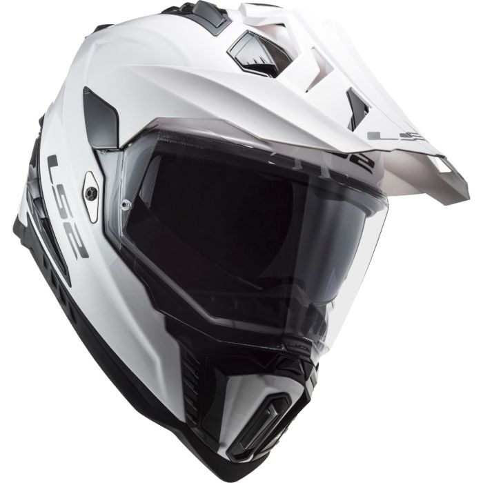 Мотошолом LS2 MX701 Explorer Solid White