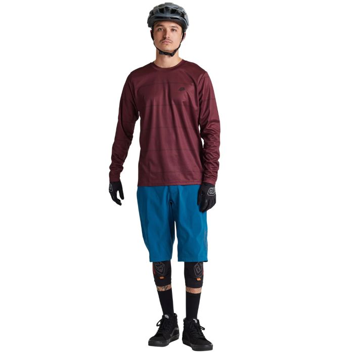 Джерсі TLD FLOWLINE LS JERSEY Revert [Wine]