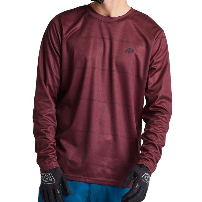 Джерсі TLD FLOWLINE LS JERSEY Revert [Wine]