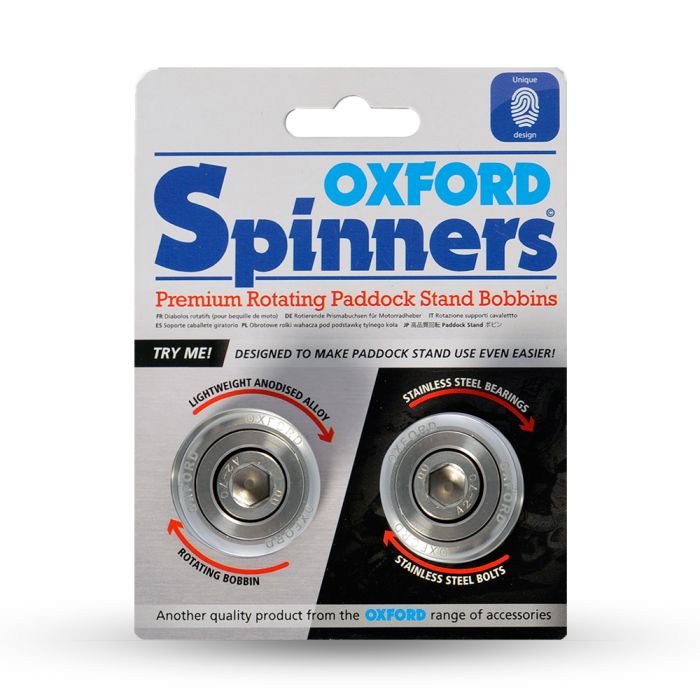 Упори для маятникового підкату Oxford Spinners Silver