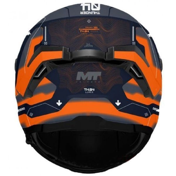 Мотошолом MT THUNDER 4 SV LUMEX C24 Matt