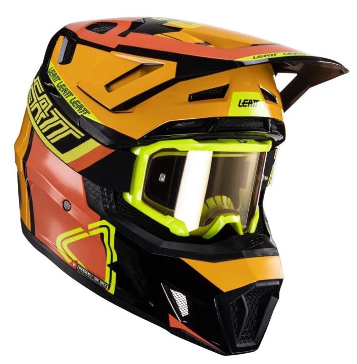 Мотошолом Leatt Helmet Moto 7.5 + Goggle Citrus