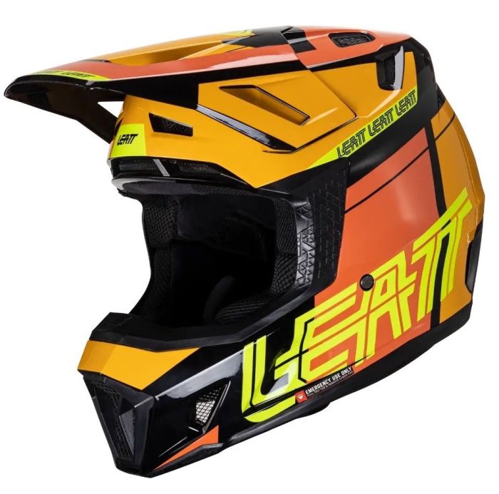 Мотошолом Leatt Helmet Moto 7.5 + Goggle Citrus