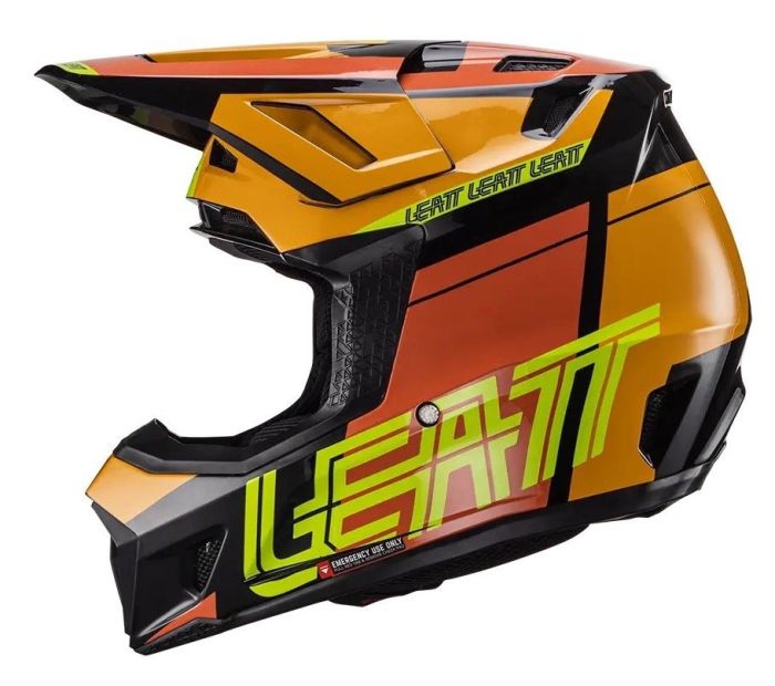 Мотошолом Leatt Helmet Moto 7.5 + Goggle Citrus