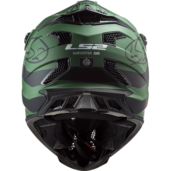 Мотошолом LS2 MX700 Subverter Evo Cargo Matt Military Green
