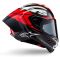Мотошолом Alpinestars Supertech R10 Element Black/Carbon Bright Red/White Glossy