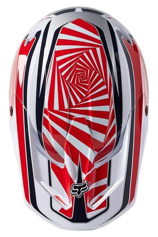 Шолом Fox Yth V1 Goat Helmet Red