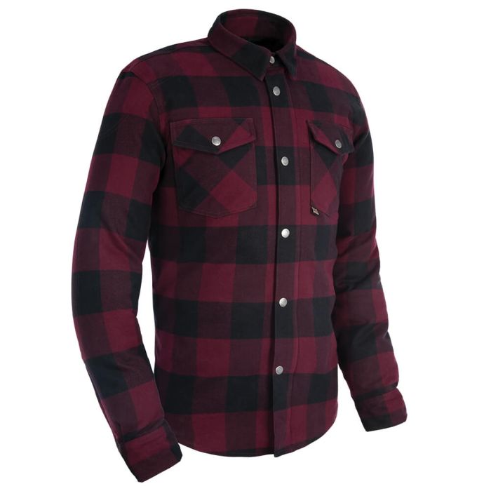 Мото куртка (сорочка) Oxford Kickback 2.0 MS Shirt Red
