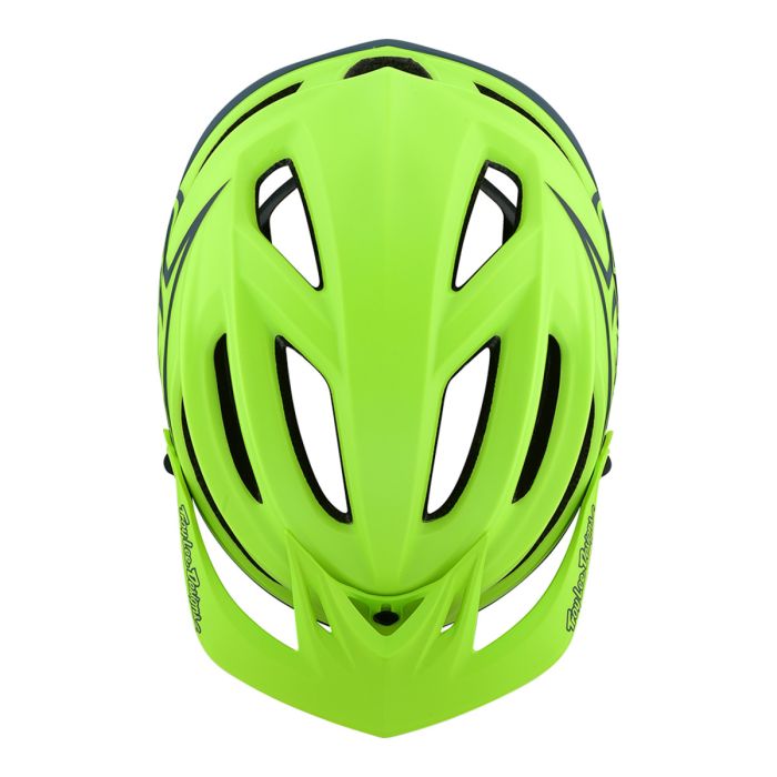 Вело Шолом TLD A2 Mips Decoy [Flo Yellow / AIR Force Blue]