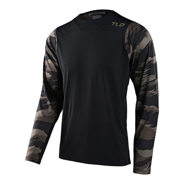 Джерсі TLD SKYLINE LS CHILL JERSEY [HIDE OUT BLACK]