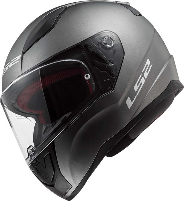 Мотошолом LS2 FF353 Rapid Single Mono Matt Titanium