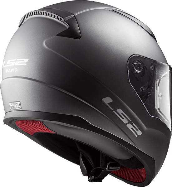 Мотошолом LS2 FF353 Rapid Single Mono Matt Titanium