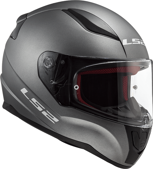 Мотошолом LS2 FF353 Rapid Single Mono Matt Titanium