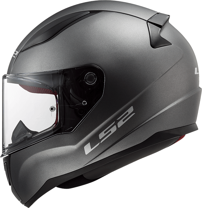 Мотошолом LS2 FF353 Rapid Single Mono Matt Titanium