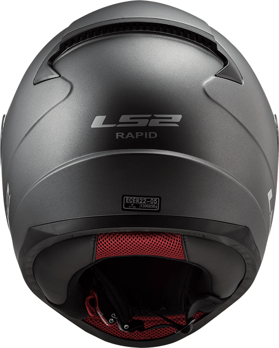 Мотошолом LS2 FF353 Rapid Single Mono Matt Titanium