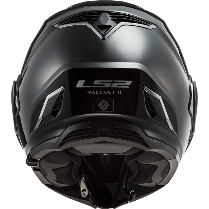 Мотошолом LS2 FF900 Valiant 2 Solid Gloss Black