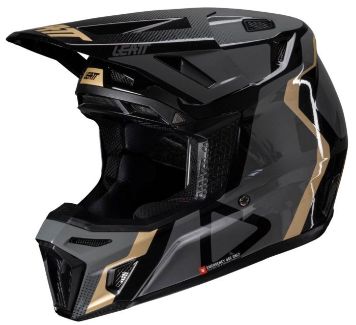 Шолом Leatt Moto 8.5 Helmet + Goggle Black