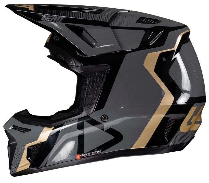 Шолом Leatt Moto 8.5 Helmet + Goggle Black