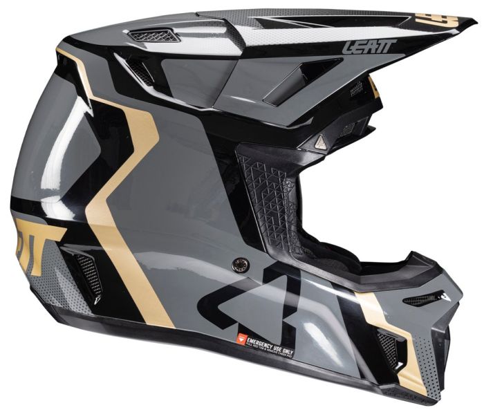 Шолом Leatt Moto 8.5 Helmet + Goggle Black