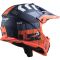 Шолом LS2 MX437J Fast Evo Mini Xcode Matt Fluo Orange Blue