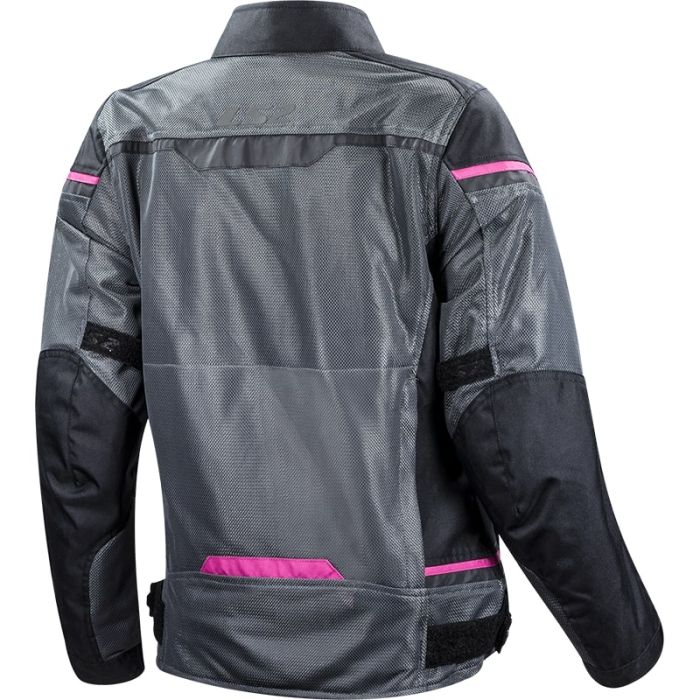 Куртка жіноча LS2 Riva Lady Jacket Black Dark Grey Pink