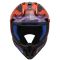 Мотошолом LS2 MX708 Fast 2 Wash Red