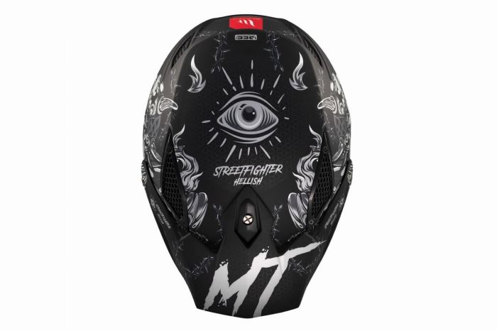 Мотошолом MT STREETFIGHTER SV Hellish B2 Matt