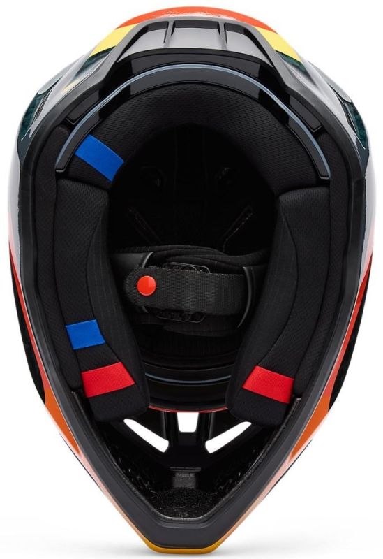Шолом Fox V3 Rs Helmet - Grid Orange