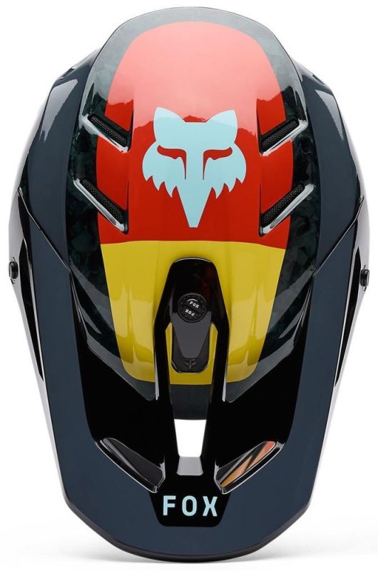 Шолом Fox V3 Rs Helmet - Grid Orange