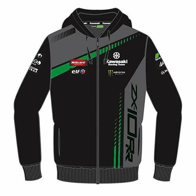 Кофта Kawasaki SBK Zipped Hoody Black