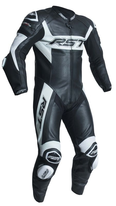 Комбінезони RST Tractech Evo R CE Mens Leather Suit Black / White