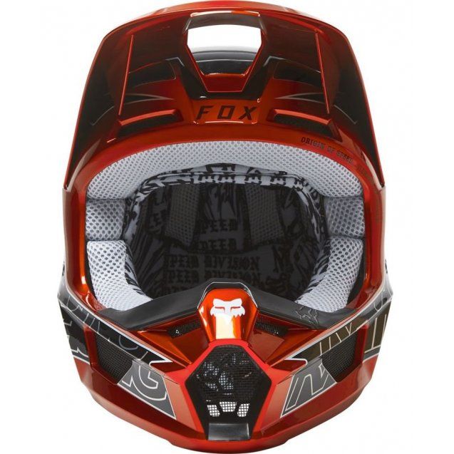 Мотошолом FOX V1 MIPS Peril Helmet Flo Red