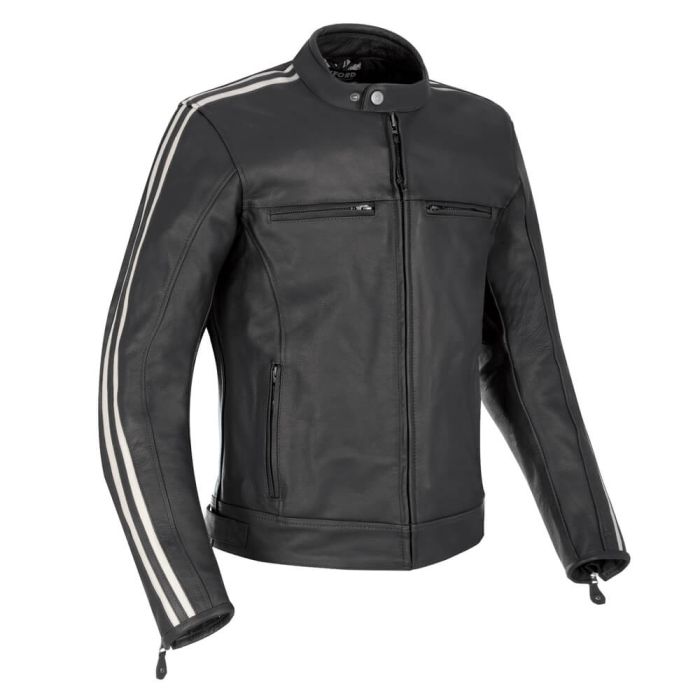Куртка Oxford Bladon MS Leather Jacket Black