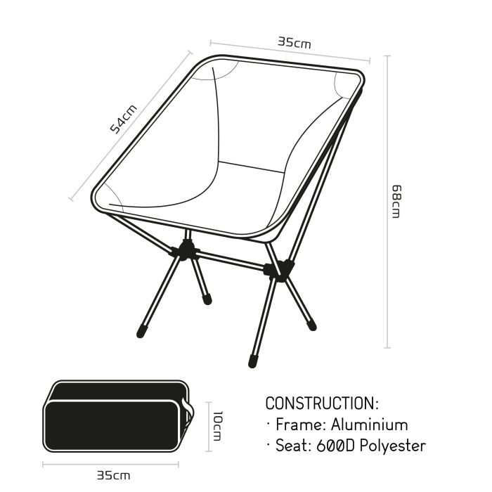 Стілець Oxford Camping Chair