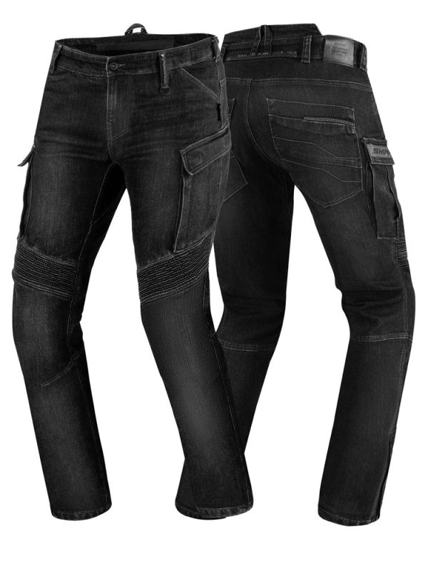 Мотоджинси одношарові SHIMA Giro 2.0 Urban Black
