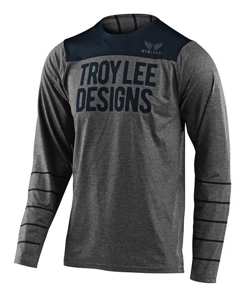 Джерсі TLD Skyline L/S Jersey [Pinstripe Heather/Gray]