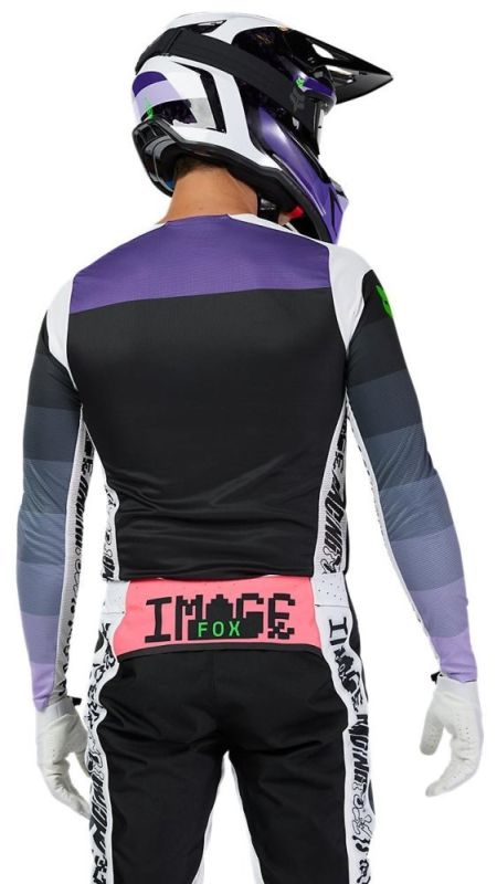 Джерсі Fox Flexair Jersey - Grid Purple