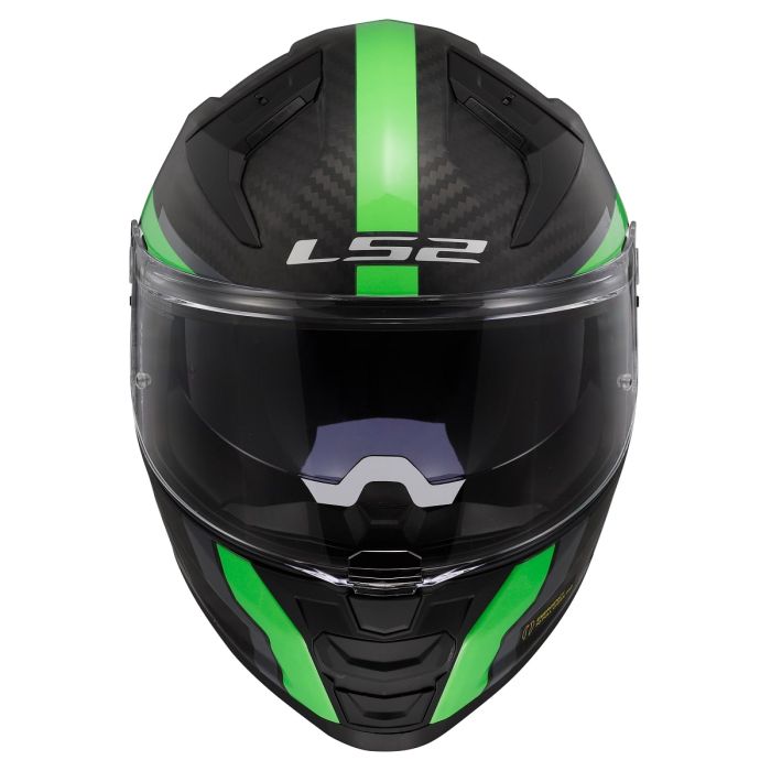 Мотошолом LS2 FF811 Vector 2 C Grid Matt Fluo Green