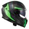 Мотошолом LS2 FF811 Vector 2 C Grid Matt Fluo Green