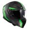 Мотошолом LS2 FF811 Vector 2 C Grid Matt Fluo Green