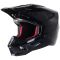 Мотошолом Alpinestars S-M5 Scout Helmet Ece Black Silver Glossy