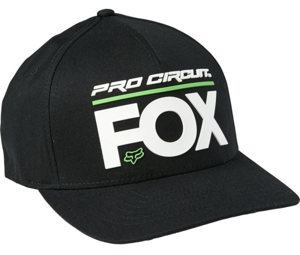 Кепка Fox Pro Circuit Flexfit Hat Black