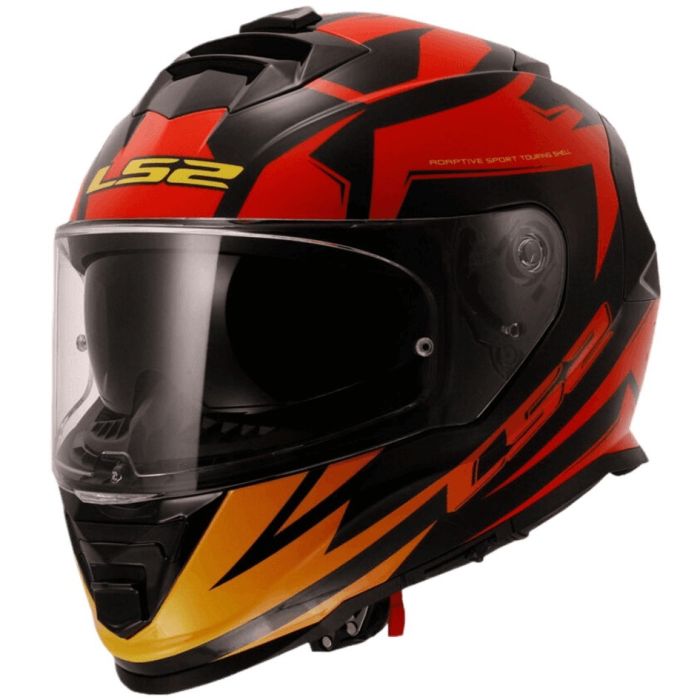 Мотошолом LS2 FF800 Storm 2 Atomik Gloss Red Shadow