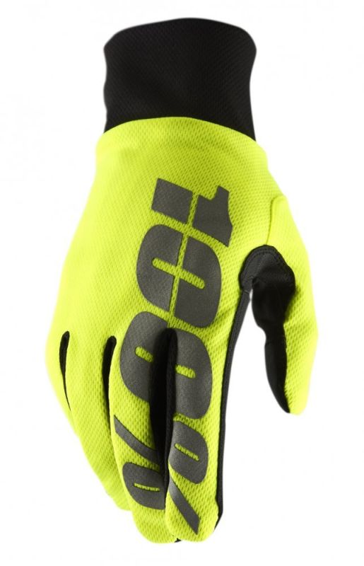 Водостійкі Рукавички RIDE 100% Hydromatic Waterproof Glove Neon Yellow
