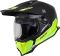 Мотошолом Just1 J14-F Elite Fluo Yellow Black