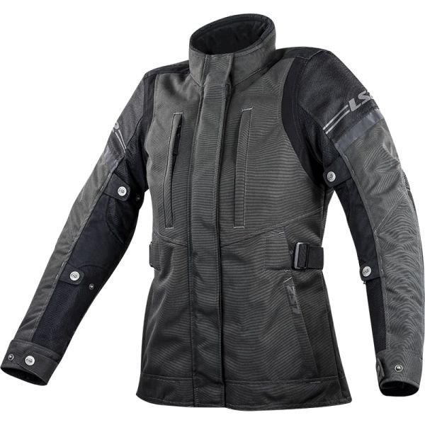 Куртка жіноча LS2 Petrol Lady Jacket Dark Grey Black